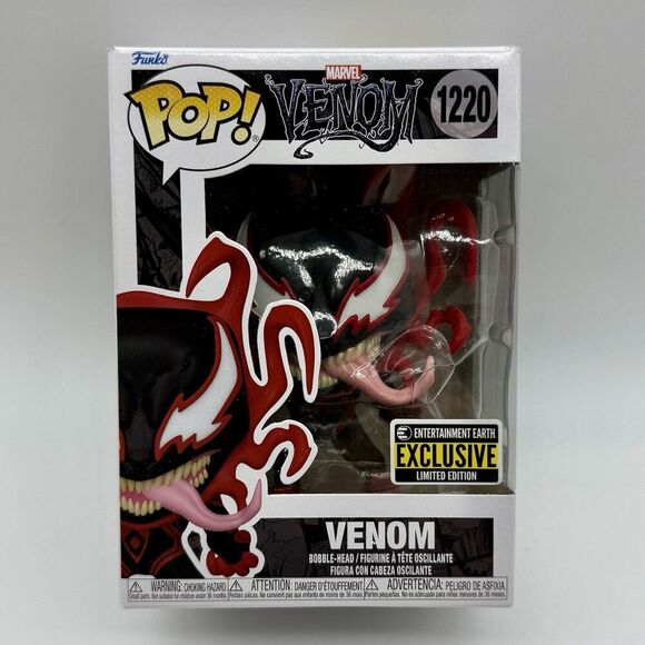 Funko POP! Marvel Venom Carnage Miles Morales EE Exclusive Limited Edition #1220 - Picture 1 of 3